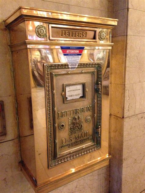 Old Mailbox In Grand Central Station Old Mailbox Grand Central