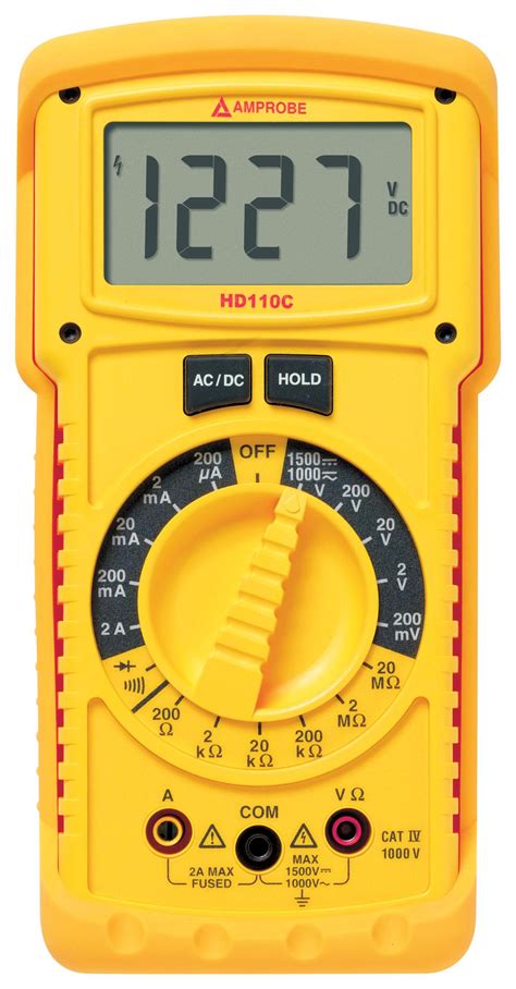Check spelling or type a new query. HD110C Beha-amprobe, Tragbares Digitalmultimeter, AC/DC ...