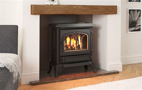 In either of these cases, the hearth encloses the base of the firebox and serves as an attachment point for a gas fireplace burner, faux log. Broseley Canterbury Gas Stove | Leeds Stove Centre