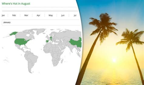 Mapped The Hottest Countries In The World All Year Round Travel News