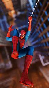 Spiderman swing! : MobileWallpaper