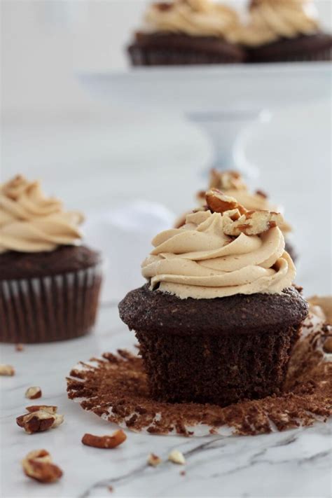 Chocolate Cupcakes With Peanut Butter Frosting Pallet And Pantry