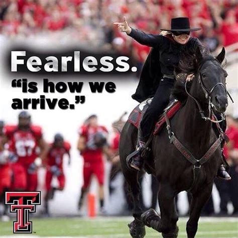 Texas Tech Always Fearless Texas Tech Red Raiders Football Red