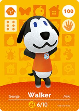 Check out our acnl amiibo cards selection for the very best in unique or custom, handmade pieces from our magical, meaningful items you can't find anywhere else. Walker (Animal Crossing Cards - Series 1) amiibo card - amiibo life - The Unofficial amiibo Database