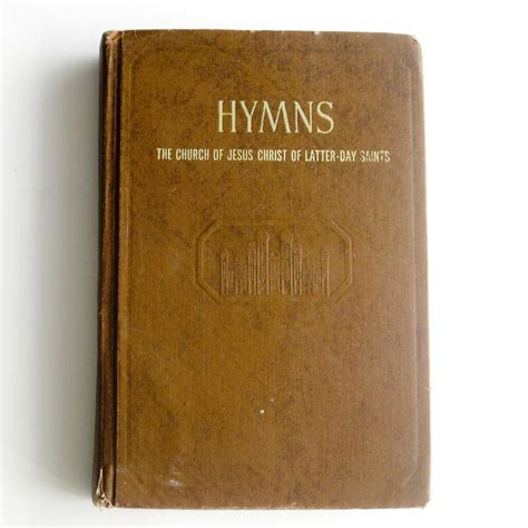 1940s Hymn Book The Church Of Jesus Christ Of By Agedsimplicity