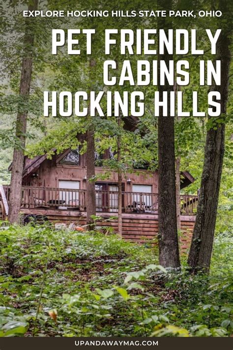 An Image Of A Log Cabin In The Hocking Hills Region Of Ohio Linking To