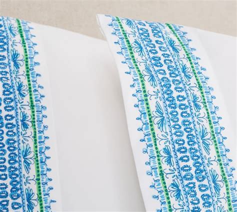 Get ready for summer with our lilly pulitzer towels, pool floats and more. Lilly Pulitzer Shell of a Time Organic Sheet Set | Pottery ...