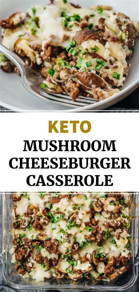 Home canned ground venison can be used for tacos, chili, casseroles, and more. Mushroom Cheeseburger Casserole - Savory Tooth in 2020 ...