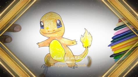 How To Draw Charmander Pokemon In 2020 Pokemon Drawings Drawings