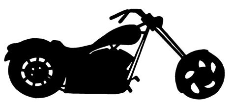 Harley Motorcycle Silhouette At Getdrawings Free Download