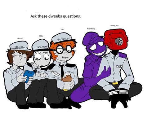 Ask The Fnaf Night Guards By Niceaholic On Deviantart