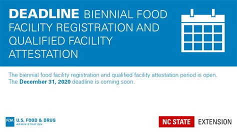 Specifically, if fda determines that food manufactured, processed, packed, received, or held by a registered food facility has a reasonable probability of causing serious adverse health consequences or death to humans or animals, fda may by order suspend the registration of a facility that December Deadline: Biennial Food Facility Registration and ...