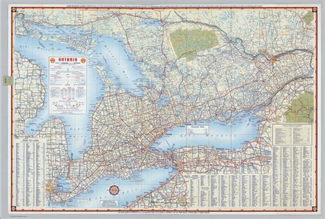 Ontario Highway System Map