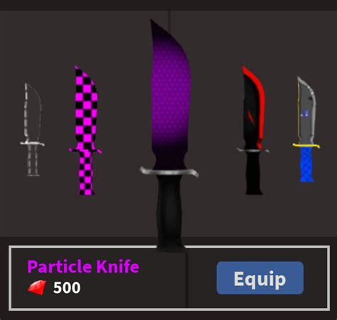 My challenge to you guys is to see if you can get higher than an 85 streak (which is your kills without dieing) if you can do that and give me proof i will be amazed! Particle Knife | Knife Ability Test Wiki | Fandom