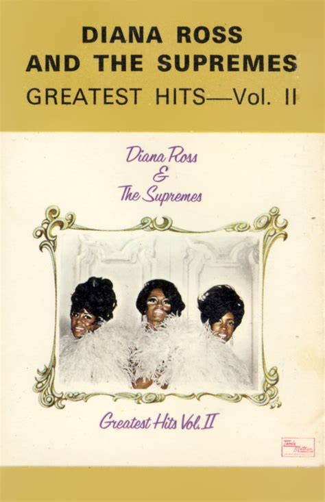 Diana Ross And The Supremes Greatest Hits Vol Ii Cassette Discogs