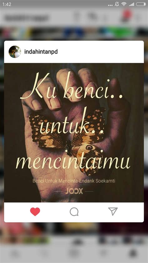Kalau ada pun aku pasang yang english je, bukan apa, yang malay tu dia pakai google translate je, tak boleh fokus aku ngan movie kang, muahahaha. Pin oleh IndahIntanPD di Quote Galau | Lirik