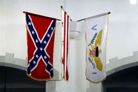 should the confederate flag fly in the citadel s chapel same law keeping it at s c state house