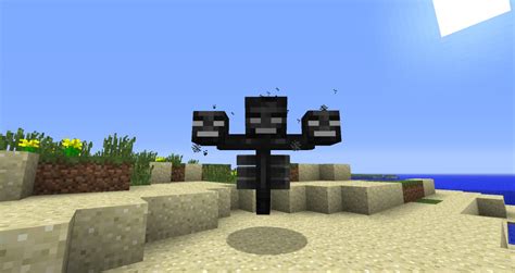 How To Spawn The Wither Mob Boss Minecraft Snapshot 12w34a Minecraft Blog