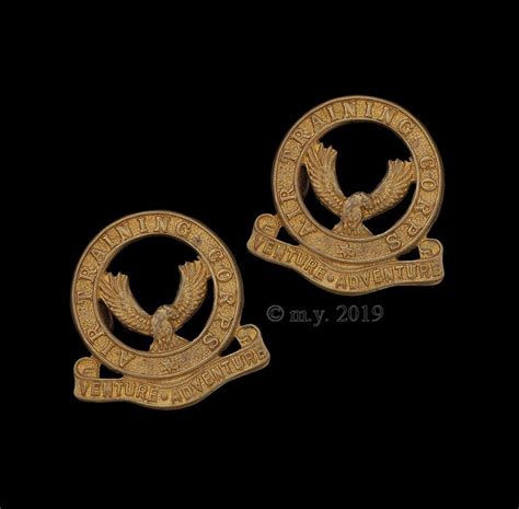 Air Training Corps Collar Badges The British And Commonwealth Military