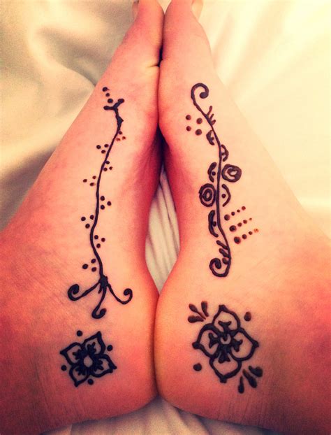The popular placement for this type of ink is one of the hands. Amazing Henna Tattoo Ideas