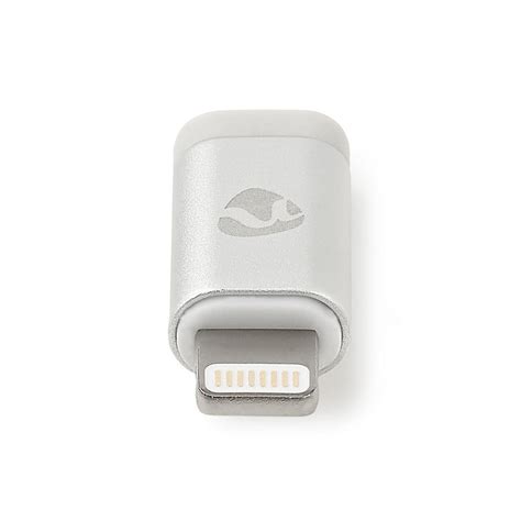 Lightning Adapter Apple Lightning 8 Pins Usb Micro B Female