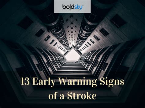 13 Early Warning Signs Of A Stroke You Should Never Ignore