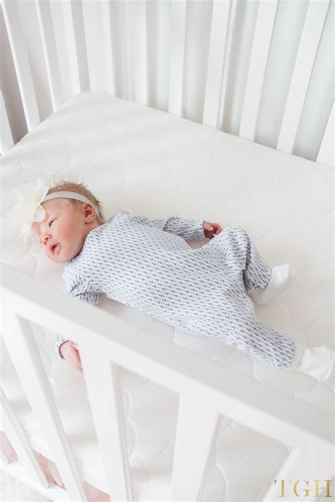The mattress should fit snugly into your baby's crib so there are no gaps that can trap your baby's arm or leg. Newton Baby Crib Mattress - The Greenspring Home