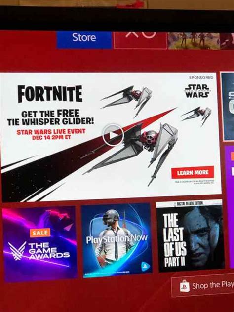 Fortnite Star Wars Risky Reels Live Event New Skins Tie Glider