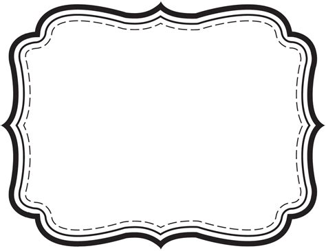 Free Labels Borders And Frames Clipart Best