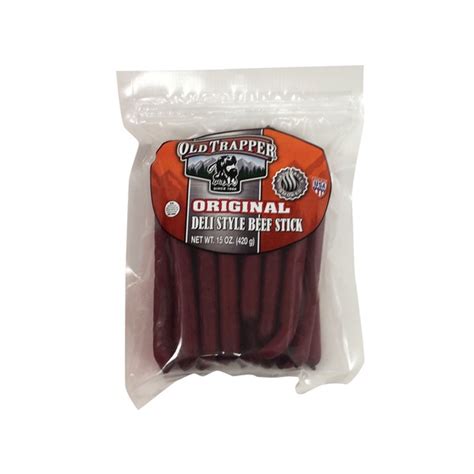 Old Trapper Deli Style Beef Stick 15 Oz From Safeway Instacart