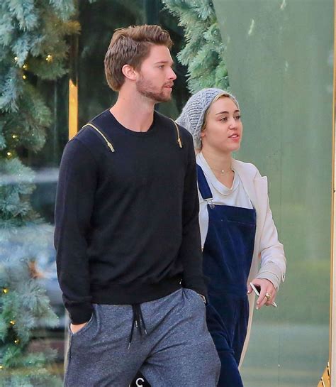 Miley Cyrus With New Boyfriend Patrick Schwarzenegger Out In Beverly