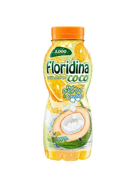 Floridina Orange Coco 350ml Asba Jaya Berkah