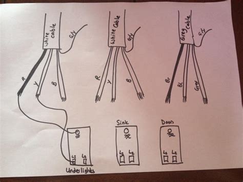 Double gang one way light switch. Help needed desperately with 3 gang light switch wiring ...