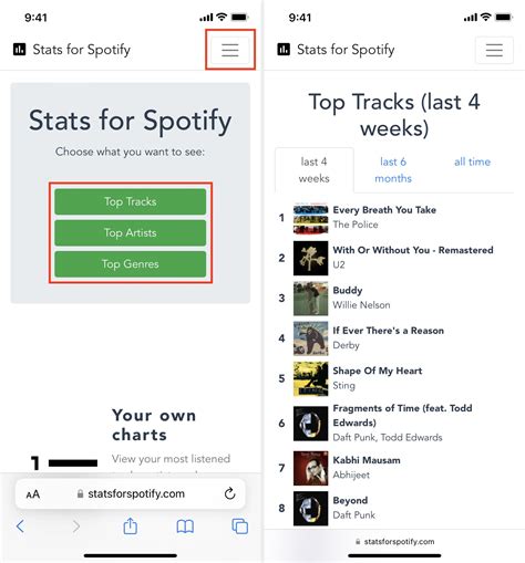 how to see your top songs and useful stats on spotify 2022