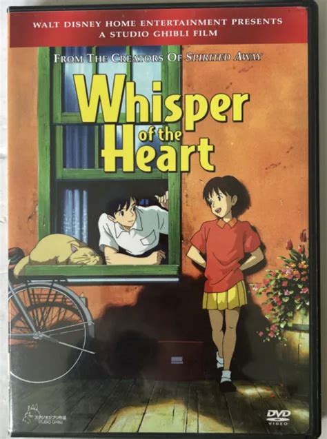 Whisper Of The Heart Dvd 2006 2 Disc Set Used Free Domestic