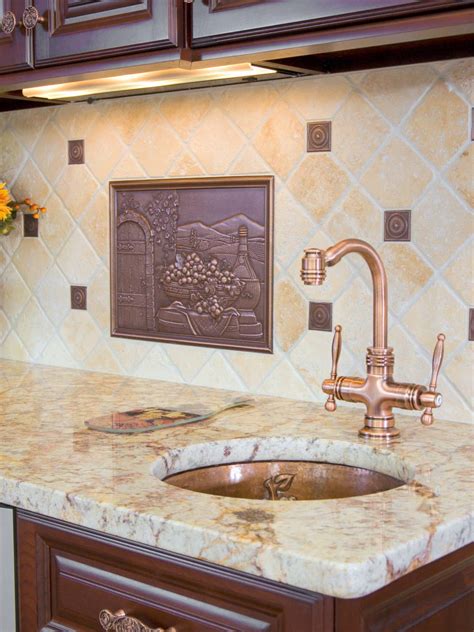 To ensure that you do not have to deal with stains, always wipe away splashes of food or grease as soon as they happen. 15 Creative Kitchen Backsplash Ideas | HGTV