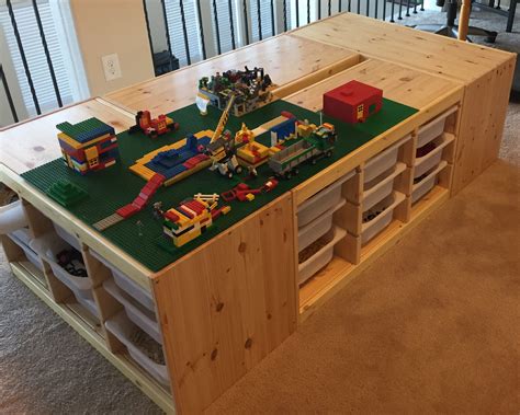 Ikea Lego Table Lego Table Lego Table Diy Lego Room