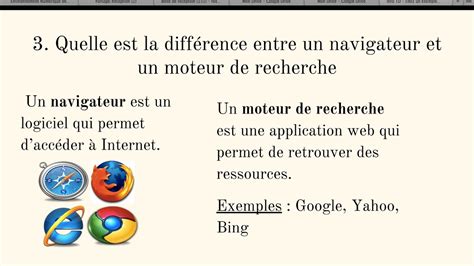 Citez Un Exemple De Chaque CatÃ©gorie Navigateur Web  ijanve
