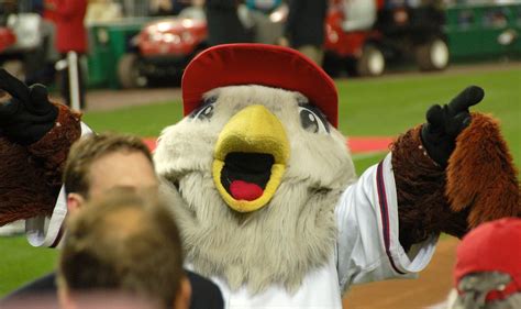 Screech Washington Nationals Mascot Screech The Eagle In H Flickr