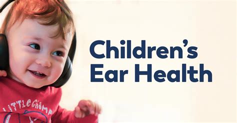Ear Health Tips For Kids Healthy Concepts With A Nutrition Bias