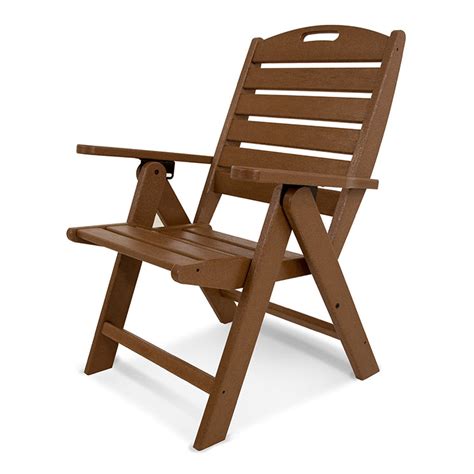 Shop our folding chairs and stools online or at your nearest jysk store. Folding Highback Chair | Polywood Patio Dining Chairs ...