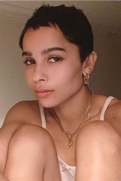 Zoë kravitz is honoring the lgbtq+ festivities with a selfie katie holmes' ex, emilio vitolo jr. Zoe Kravitz chops off her long, braided locks; could this ...