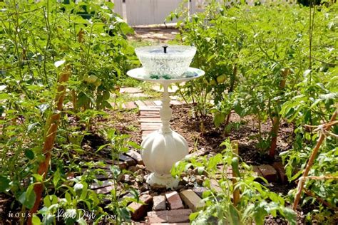 Get the diy guide to rewiring and repurposing vintage lamps and learn how to in old lamps, new life, you will learn how to refurbish lamps safely and correctly, what makes a. DIY Repurpose Old Lamp Bird Bath (Easy Tutorial) | Old ...