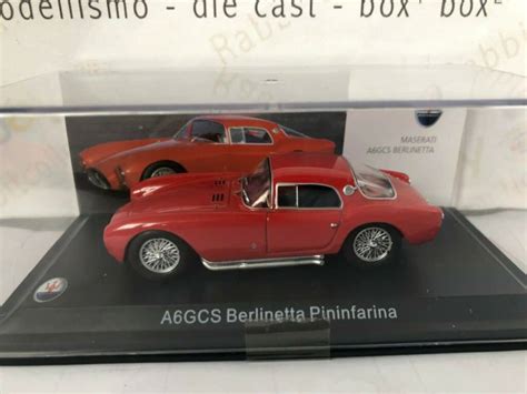 Die Cast A6gcs Berlinetta Pininfarina 1953 Maserati 100 Years Collection Rabbit Collection
