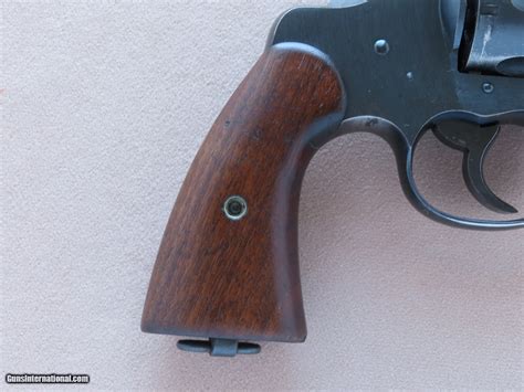 Ww1 Issued Colt Model 1917 45 Acp Revolver W Original Ww1 Us M1909