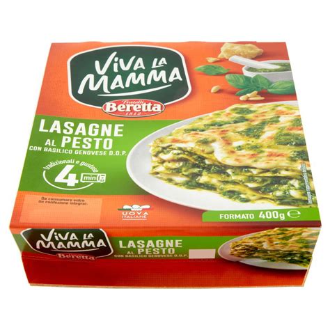 Lasagne Al Pesto Viva La Mamma Beretta Gr400 Tigros