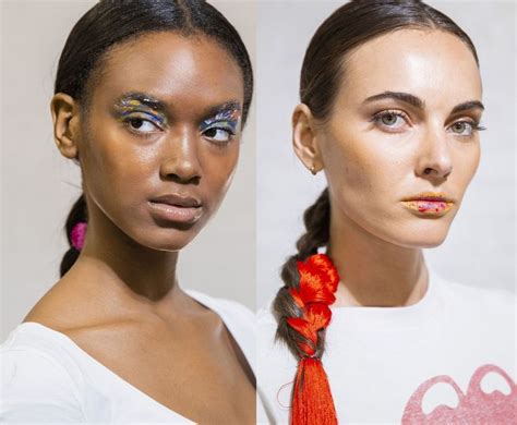 Every Makeup Look You Need To See From The Spring Shows Makeup Looks Catwalk Makeup