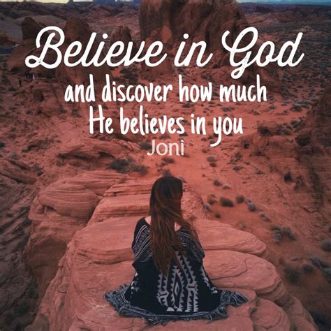 Believe In God And Discover How Much He Believes In You