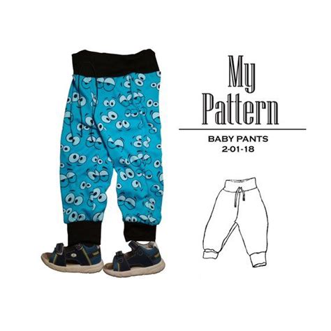 Sewing Pattern Baby Pants Pdf Pattern Clothing For Boys And Girls