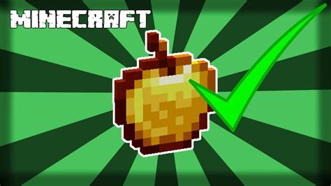 Minecraft How To Make A Golden Apple 1144 Youtube